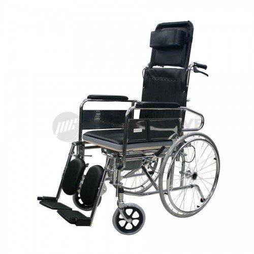 Inmed Wheelchair Reclining High Back with Commode